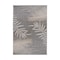 World Rug Gallery Bahama Palm Frond Indoor/Outdoor Non-Shedding Area Rug 5' x7' Gray 430GRAY5X7 - alternate 4